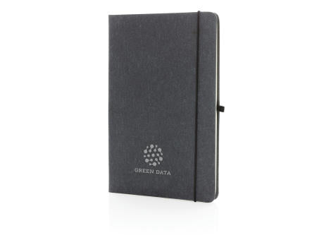 A5 Hardcover Notizbuch aus GRS recyceltem PU