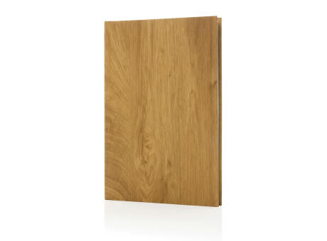 Kavana A5 Notizbuch mit Holz-Print