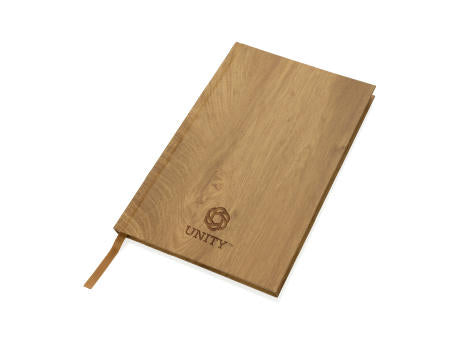 Kavana A5 Notizbuch mit Holz-Print