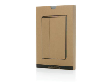 Words GRS zertifiziertes RPET & Kraft Notizbuch A5
