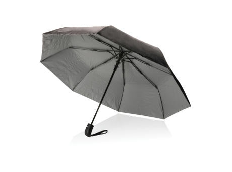 21" Impact AWARE™ RPET 190T Pongee Bi-Color Mini-Schirm