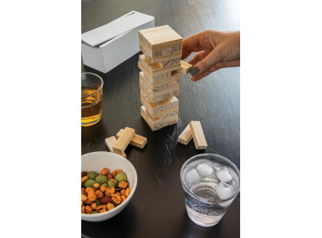 Deluxe Holz-Stapelturm aus Holz