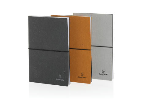 A5 Notizbuch aus GRS recyceltem Leder