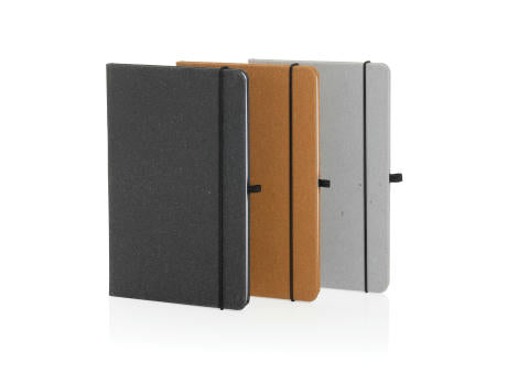 A5 Hardcover Notizbuch aus GRS recyceltem PU