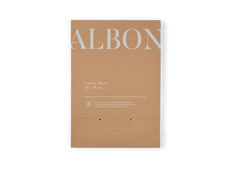 VINGA Albon 15" Laptop-Seeve aus GRS recyceltem Filz