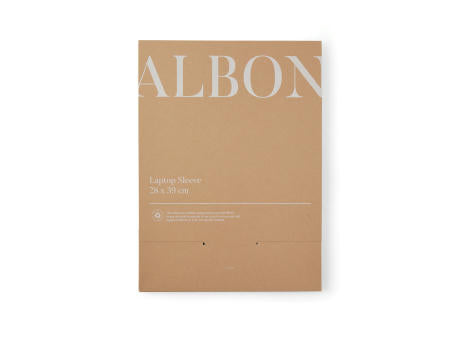 VINGA Albon 17" Laptop-Seeve aus GRS recyceltem Filz