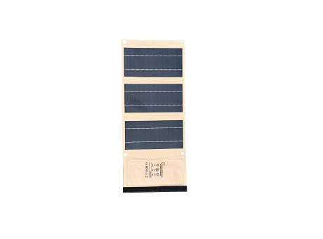 Faltbare Outdoor Solarmatte SM02 mit 3 Solarpanels und 21W Schwarz