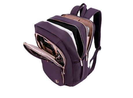SwissDigital Design KATY ROSE Purple Backpack | Massage
