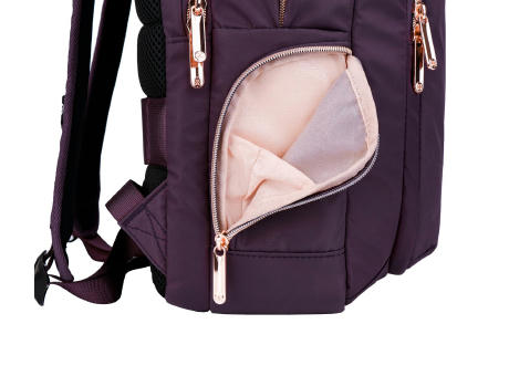 SwissDigital Design KATY ROSE Purple Backpack | Massage