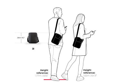 SwissDigital Design AROSA Shoulder Bag