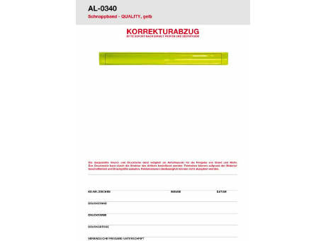 Schnappband QUALITY 30 cm lang