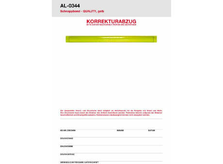 Schnappband QUALITY 40 cm lang