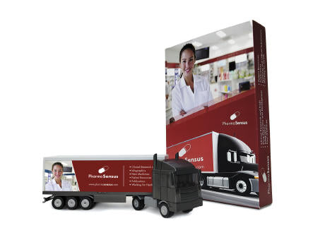 Bausatz in Geschenkverpackung "Sattelschlepper"