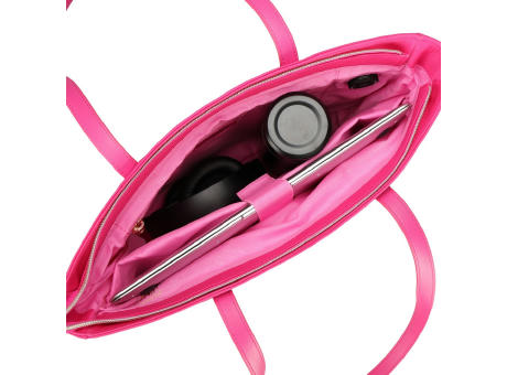 Swissdigital Design KATY ROSE NG Pink Tote Bag | LED
