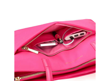 Swissdigital Design KATY ROSE NG Pink Tote Bag | LED