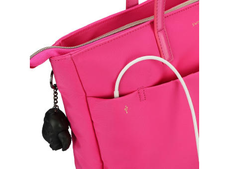 Swissdigital Design KATY ROSE NG Pink Tote Bag | LED