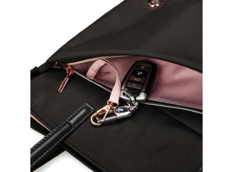 Swissdigital Design KATY ROSE NG Black Tote Bag | LED