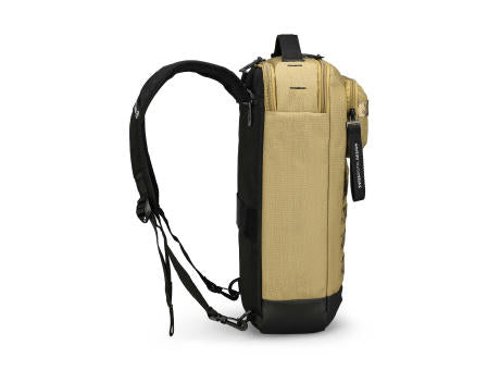 Swissdigital Design BERG Dark Khaki Hybrid Briefcase