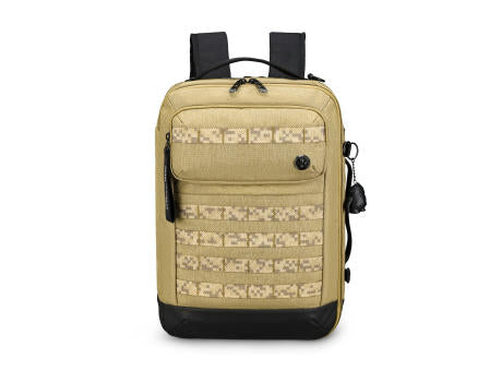Swissdigital Design BERG Dark Khaki Hybrid Briefcase