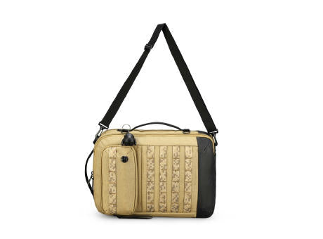 Swissdigital Design BERG Dark Khaki Hybrid Briefcase