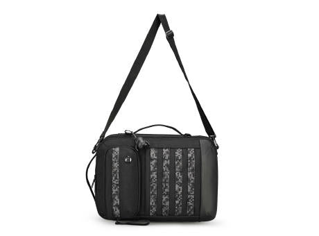 Swissdigital Design BERG Black Hybrid Briefcase