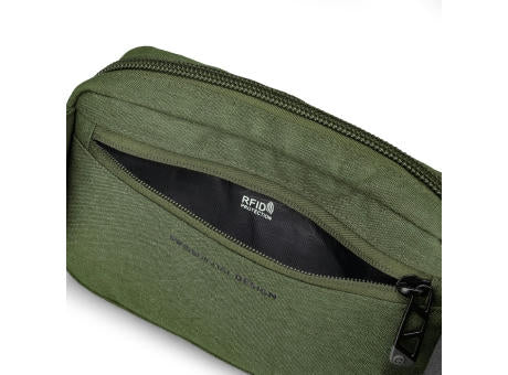 Swissdigital Design BERG Dark Green Sling Bag