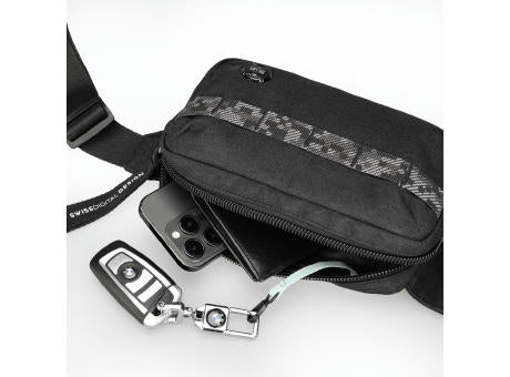 Swissdigital Design BERG Black Sling Bag
