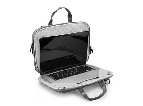 SwissDigital Design Vacallo Light Gray 14 Laptop Sleeve