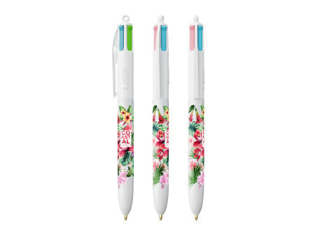 BIC® 4 Colours Fashion Kugelschreiber + Lanyard