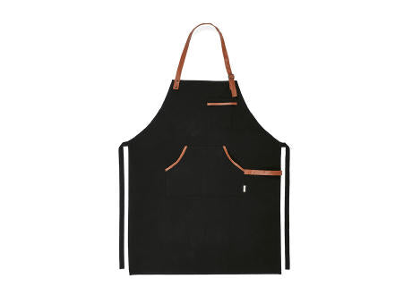 Goya Schürze aus recy.Baumwolle 300 g/m² mit rPU-Details