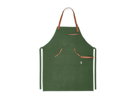 Goya Schürze aus recy.Baumwolle 300 g/m² mit rPU-Details