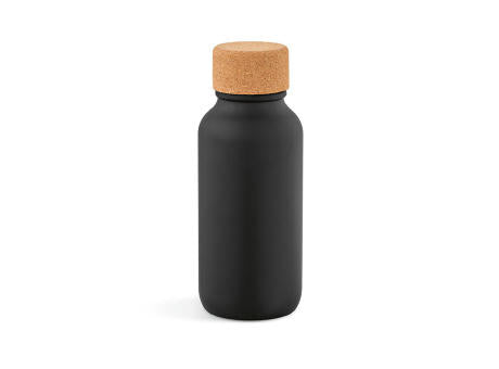 Volga Trinkflasche recy.Edelstahl.Korkdeckel, 530 ml. Auslaufsicher