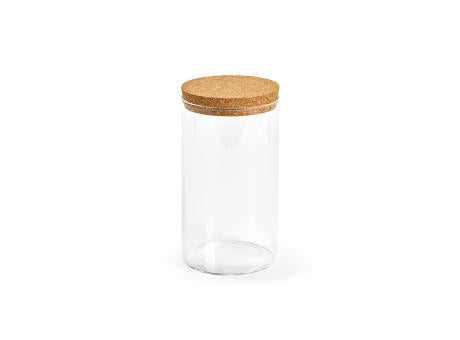 Magritte 1000 Behälter aus Borosilikatglas, 1015 ml. Mit Korkdeckel