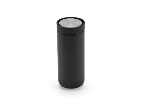 Senegal Reisebecher recy.Edelstahl, 400 ml. Mit 360°Push-Verschluss