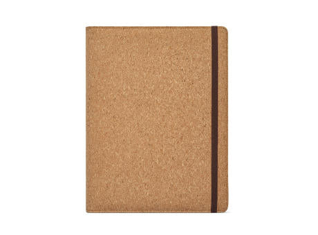 Kafka A4-Mappe, Kork. Notizblock mit 64-seitigem FSC®