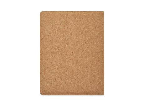 Kafka A4-Mappe, Kork. Notizblock mit 64-seitigem FSC®