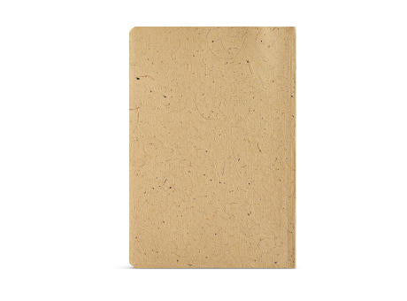 Fitzgerald A5 Notizbuch.Einband aus Kokosnussschale. 196 Seiten recy.Papier