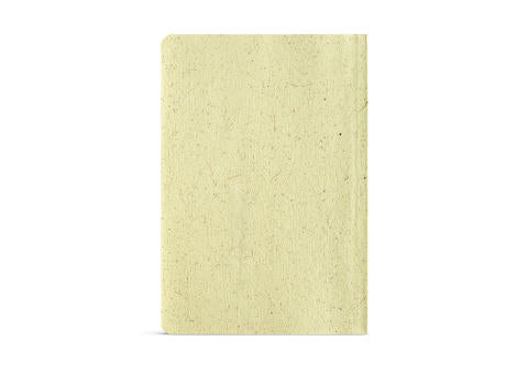 Lewis A5 Notizbuch.Einband aus Maisstroh. 196 Seiten 80gsm recy.Papier