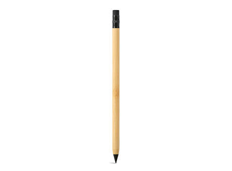Kerouac Tintenloser Stift. Bambus mit Graphitspitze und Radiergummi