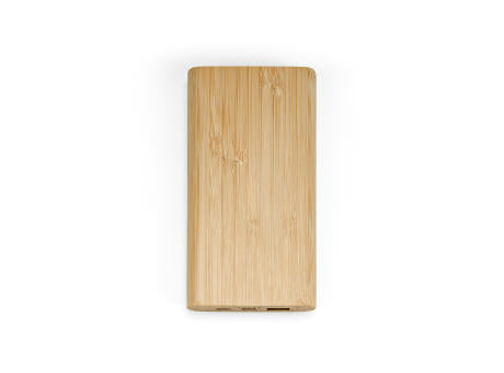 Pythagoras Powerbank aus Bambus mit 10000 mAh. 15 W