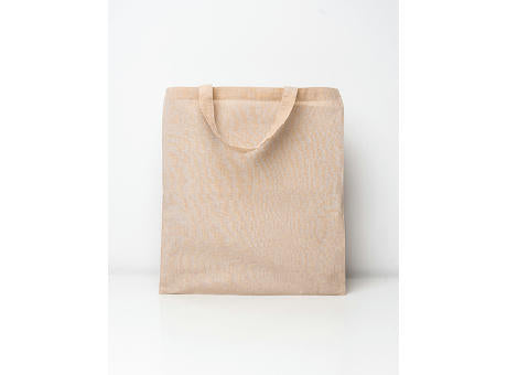 Cotton Bag Natural Short Handles