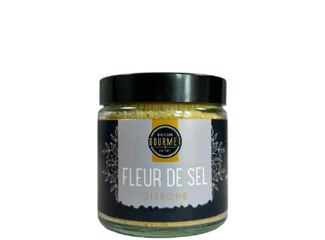 Fleur de Sel Zitrone Glastiegel