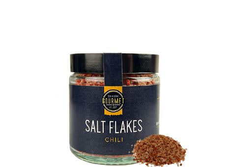 Chili Salzflocken Glastiegel
