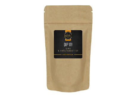 Kräuterbutter Gewürz Kraftpapierbeutel