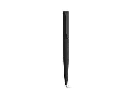 Rabelais Kugelschreiber aus recy.Aluminium. Schwarze Dokumental®-Tinte