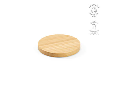 Kepler Wireless Charger aus Bambus. 15 W. USB-C-Anschluss