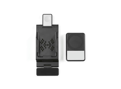 Trinifty 3-in-1 Wireless Charger aus rABS mit 5000 mAh