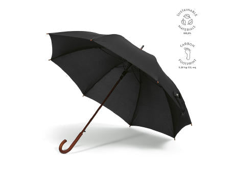 Bach 27"Regenschirm aus rPET. Winddicht mit automatischer Öffnung