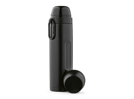 Flinders Thermos recy.Edelstahl, 1080 ml. Mit 2 Bechern und Karabiner