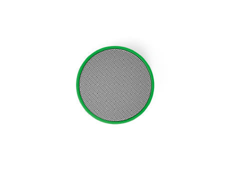 Gauss Lautsprecher aus rABS, 300 mAh. 1,5 Std Spielzeit. 3 W Leistung